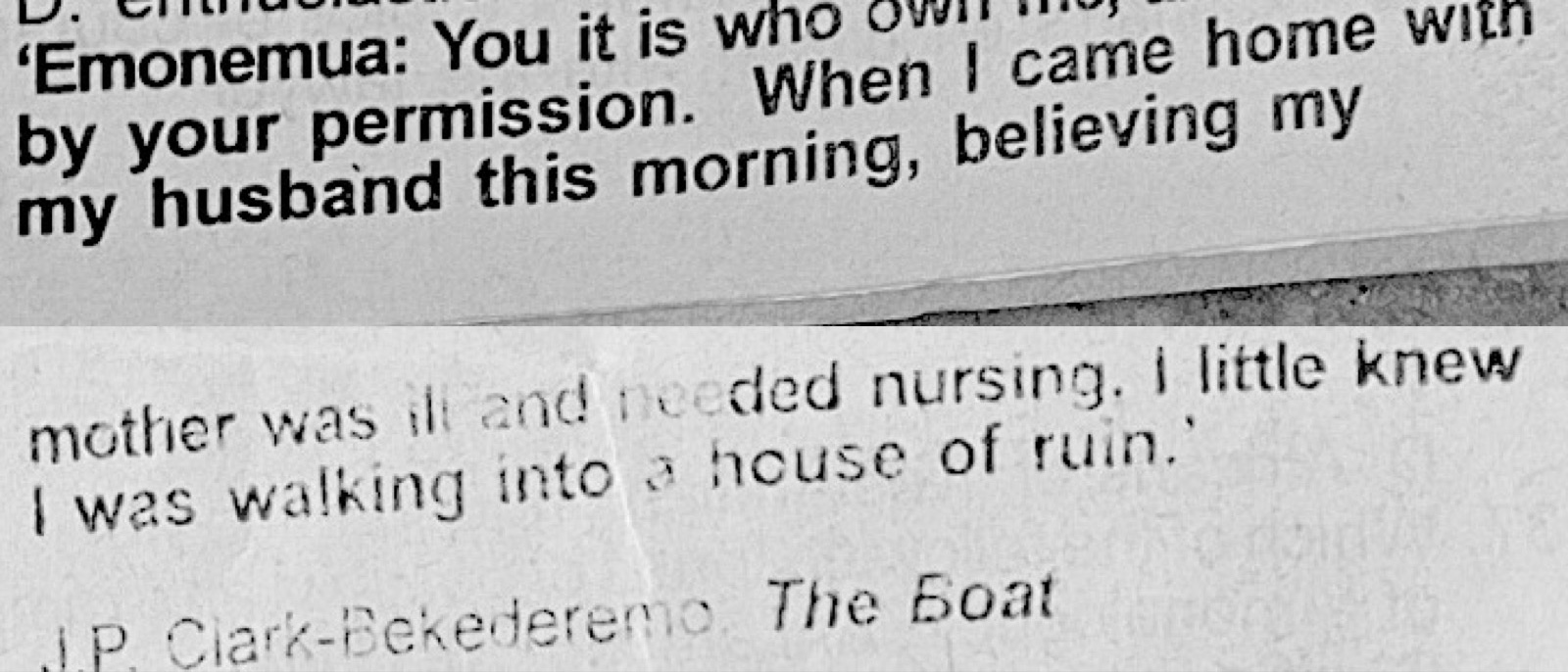 The passage, as printed