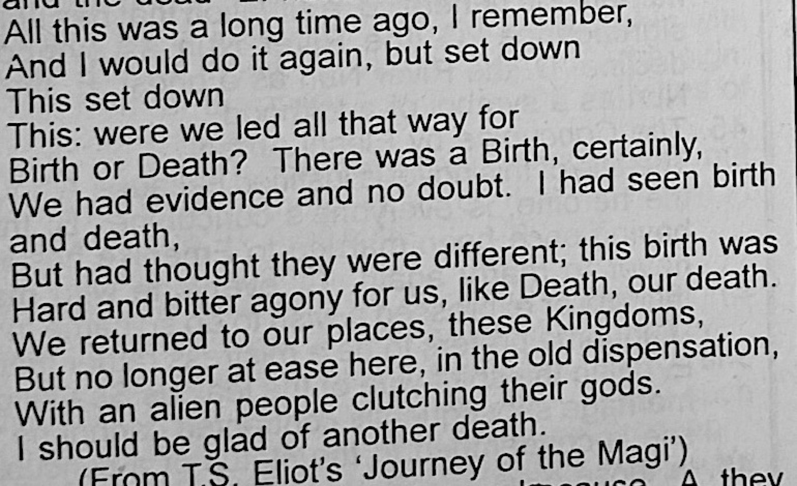 The passage, as printed