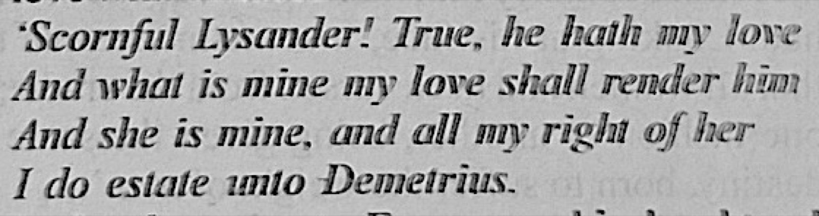 The passage, as printed