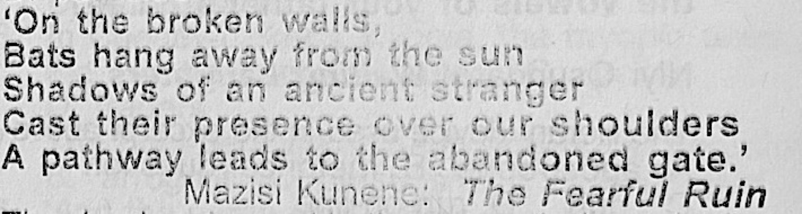 The passage, as printed