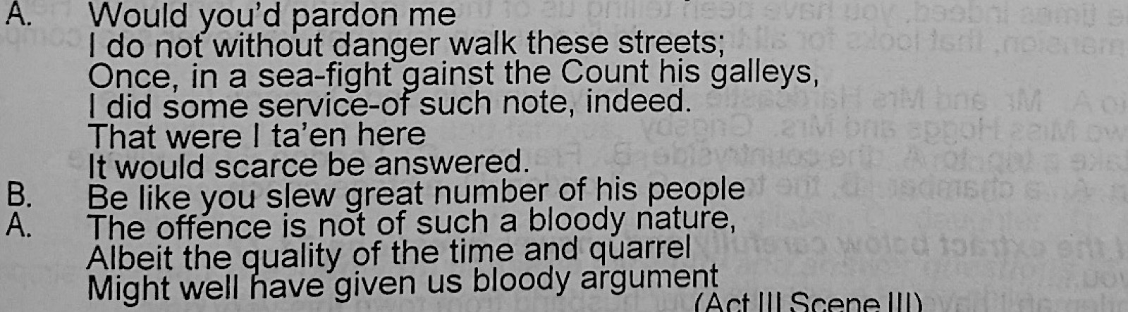 The passage, as printed